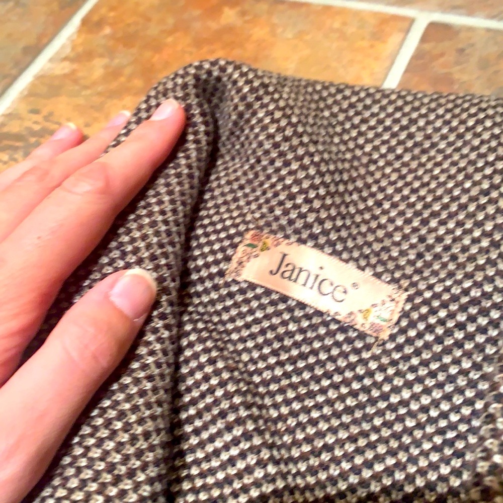 One-Size Long Stripped Sweater Vest - Picture 5 of 5